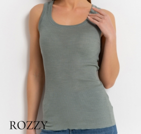 Майка шерстяная Madiva Otti Tank Top оливковый (235)