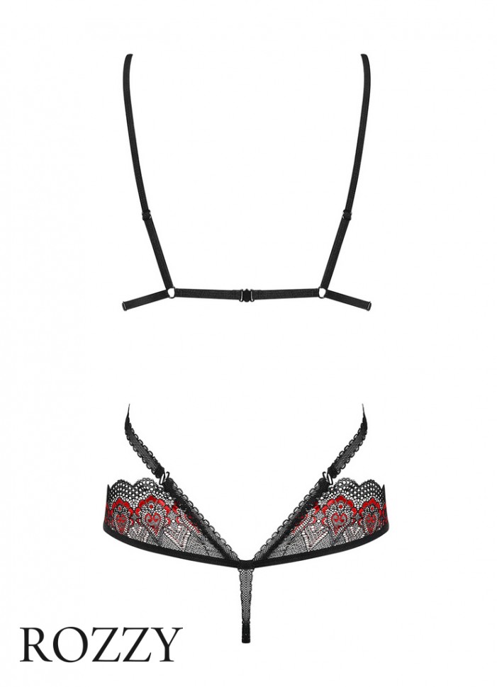 Боди стрэп Obsessive Megies Ted черный