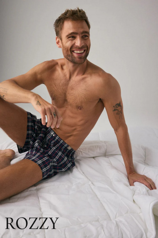 Трусы боксеры мужские Ysabel Mora 20379 темно-синий