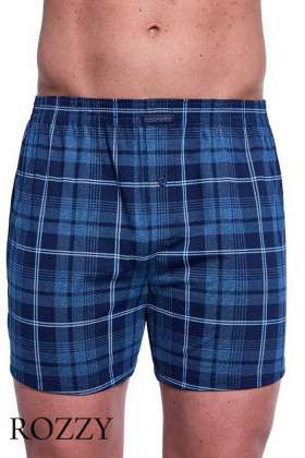 Трусы боксеры мужские Cornette 002/008-19 темно-синий/джинс