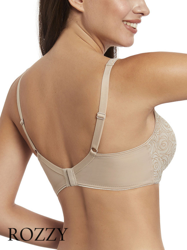 Бюстгальтер Selene Teresa серо-бежевый
