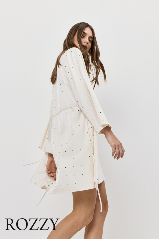 Халат вискозный Aruelle Ada экрю