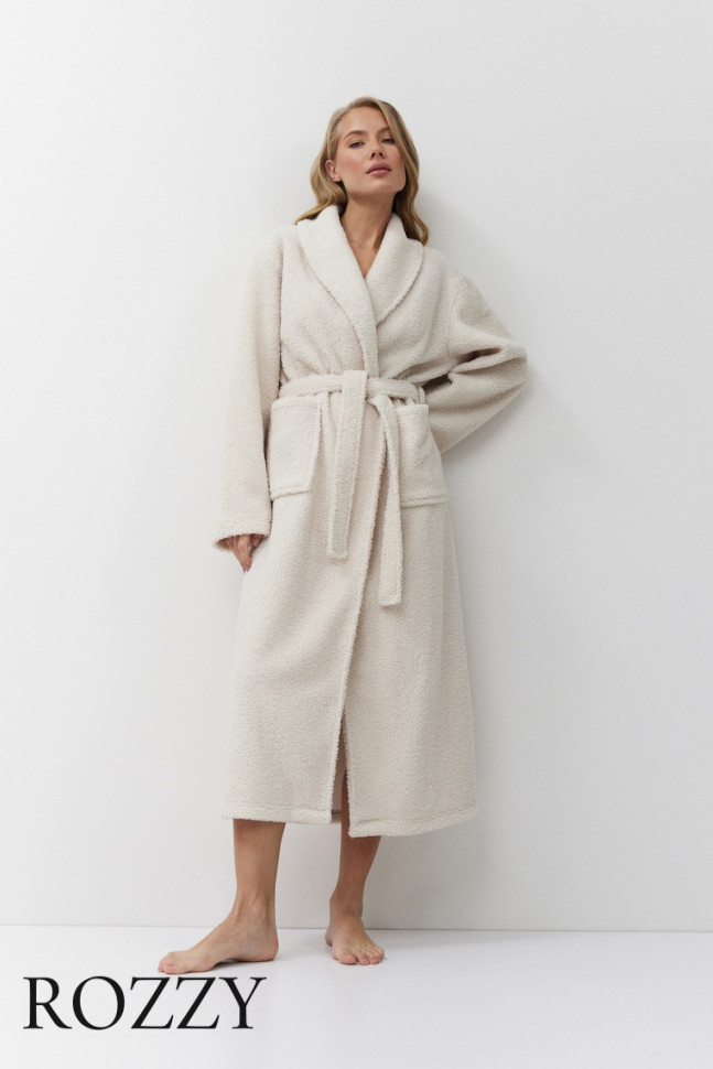 Халат Aruelle Simone светло-бежевый