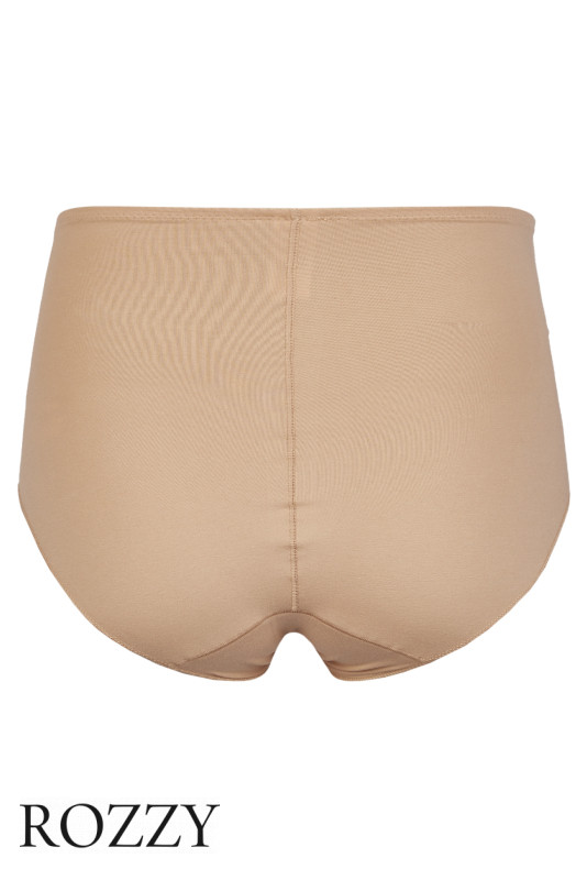 Трусы макси корректирующие хлопковые Nina Von C Cotton Shape 45180951 карамельный