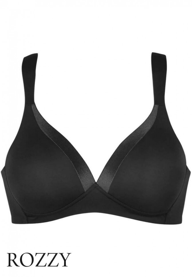 Бюстгальтер без косточек Naturana Everyday 5119 черный Ф+К