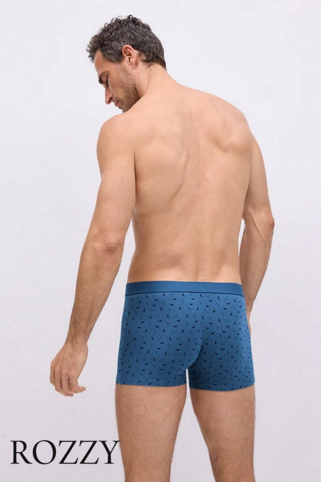 Трусы шорты мужские Ysabel Mora 20397 темно-синий/джинс (уп.2шт.)