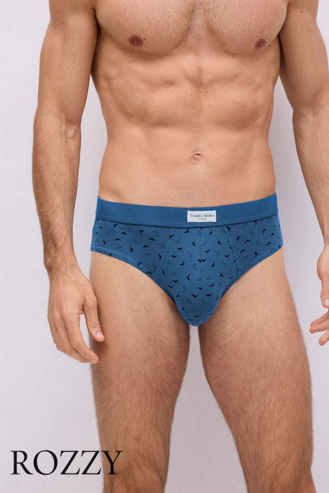 Трусы слипы мужские Ysabel Mora 20396 темно-синий/джинс (уп.2шт.)