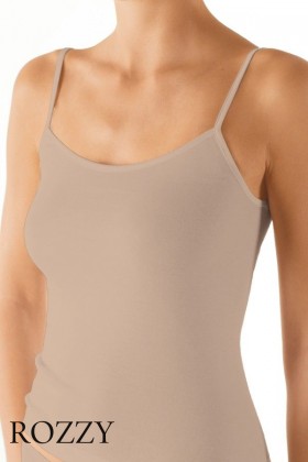 Майка хлопковая Nina Von C Daily 77310114 бежевый