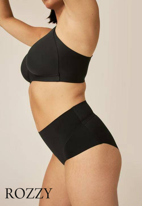 Трусы макси Naturana Sidesmoother 4832 черный К