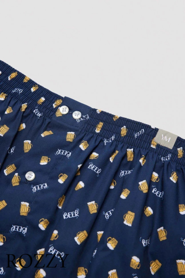 Трусы боксеры мужские Ysabel Mora 20348 темно-синий