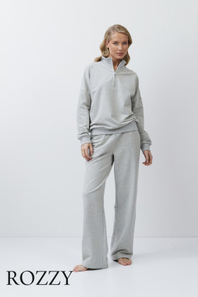 Костюм домашний Aruelle Avy Set светло-серый