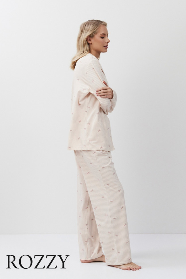 Пижама Aruelle Yvette персиковый