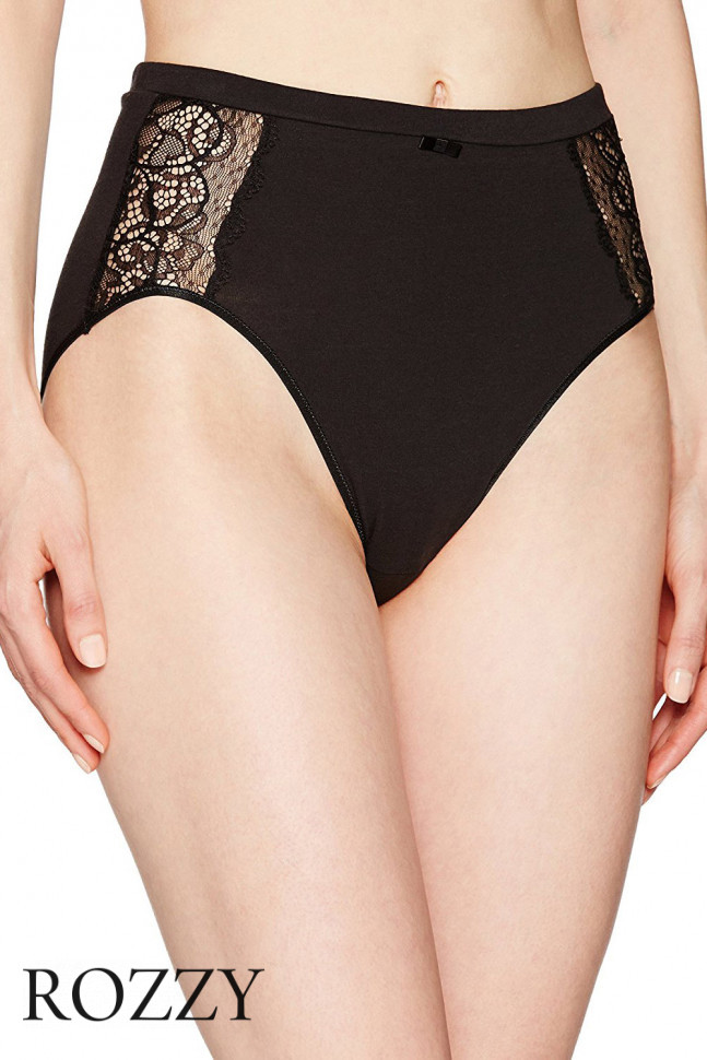 Трусы классика хлопковые Bali Lace Desire CD62 черный