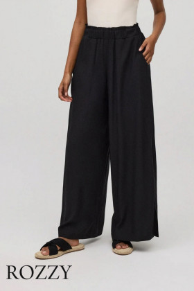 Брюки пляжные вискозные Ysabel Mora 86150 черный