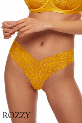 Трусы бразильяна Kinga Sunkiss B-851/3 желтый