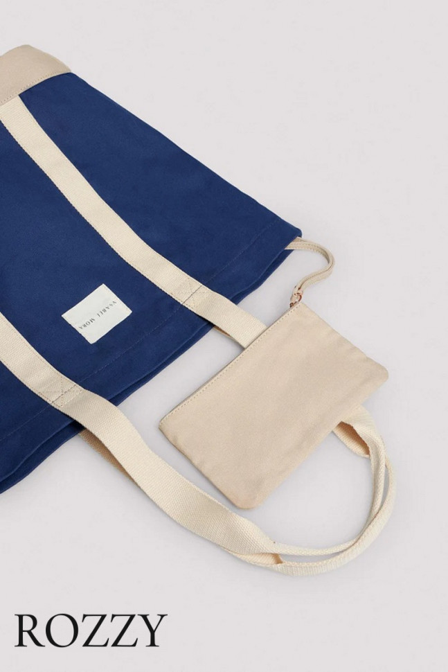 Сумка пляжная Ysabel Mora 86201 темно-синий