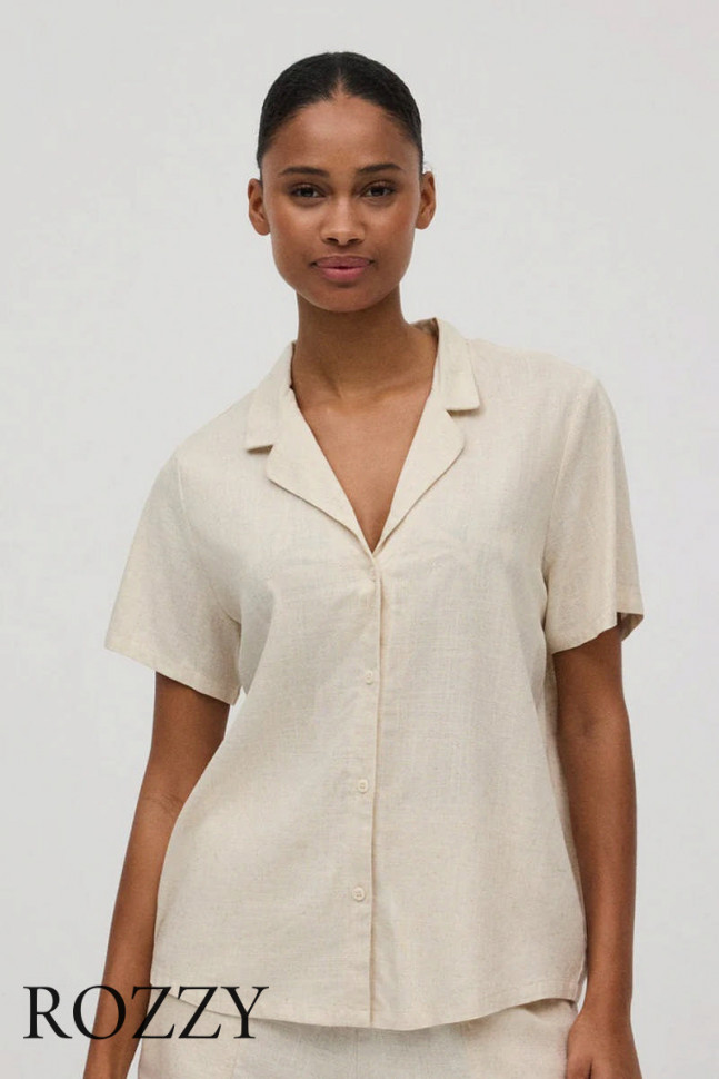 Рубашка пляжная Ysabel Mora 86168 бежевый