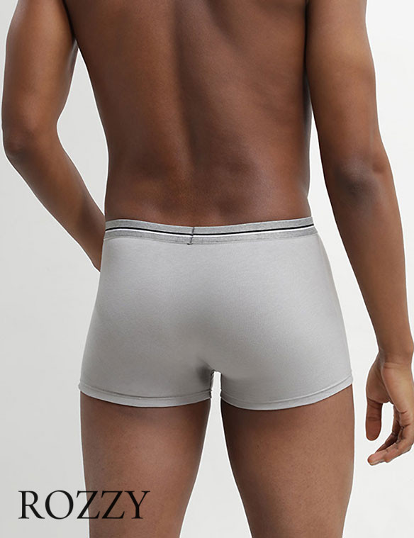 Трусы шорты мужские DIM 09B7 серый/гранит/черный (уп.3шт.)