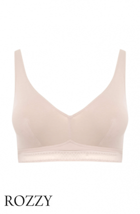 Бюстгальтер без косточек хлопковый Naturana Baumwolle 5331 бежевый К