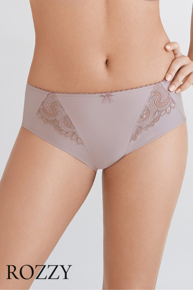 Трусы классика Felina Rhapsody 213210 серо-коричневый К+Ф