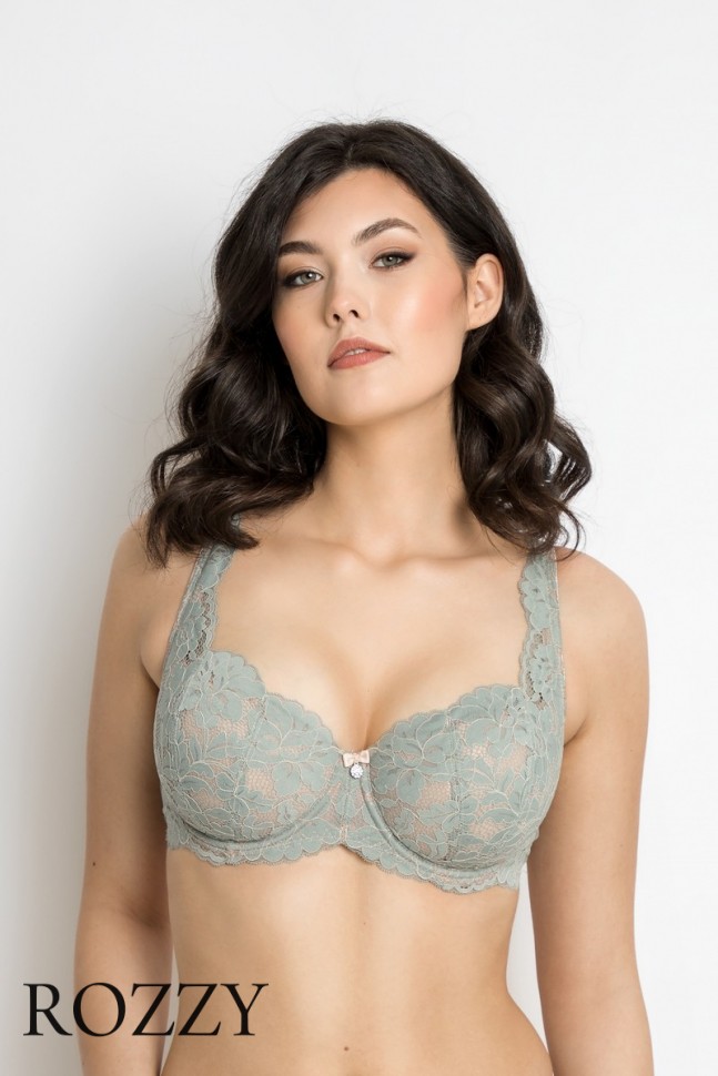 Бюстгальтер балконет Subtille Bella Olive оливковый