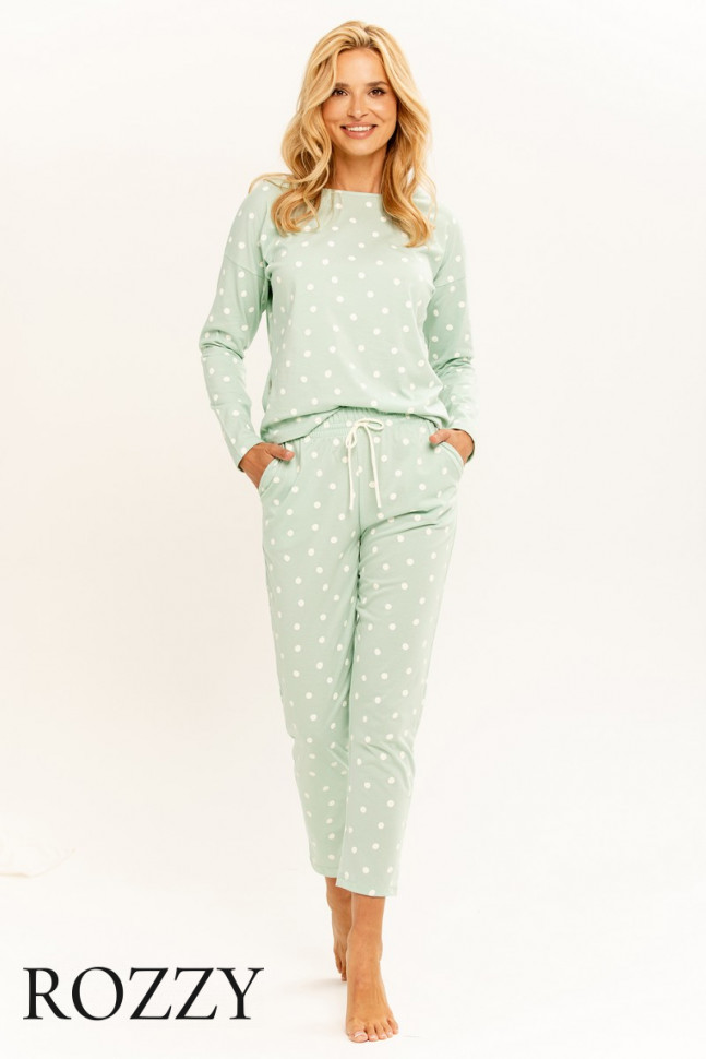 Пижама хлопковая Taro Chloe 2979 ментоловый