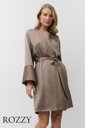 Халат вискозный Aruelle Mila капучино