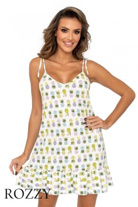 Сорочка вискозная Donna Ananas желтый