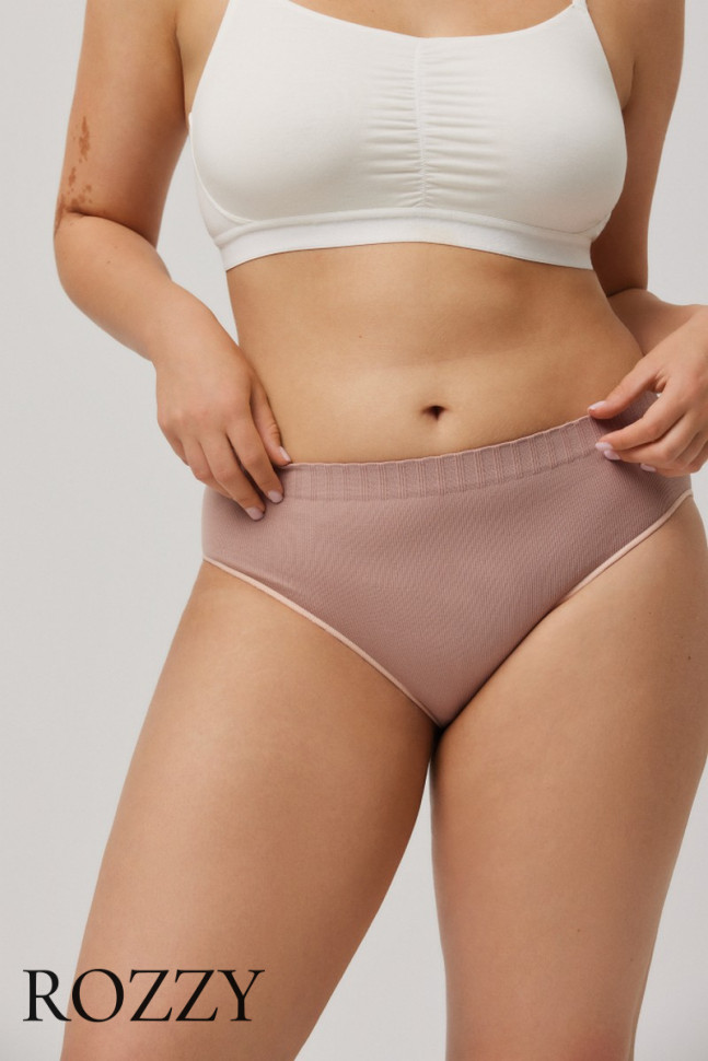 Трусы слипы бесшовные Ysabel Mora 19361 (уп.2шт) телесный/латте