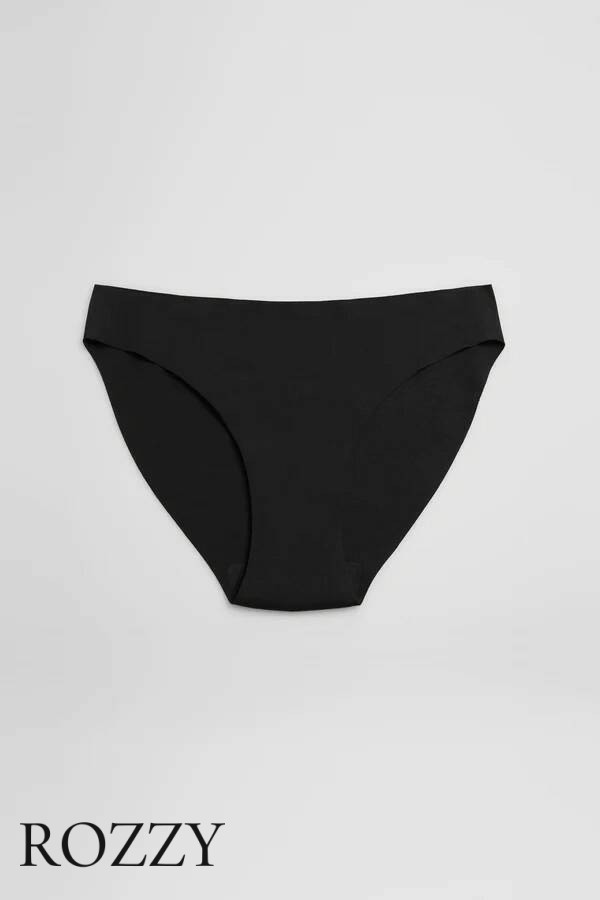 Трусы бикини хлопковые обрезные Ysabel Mora 19660 черный