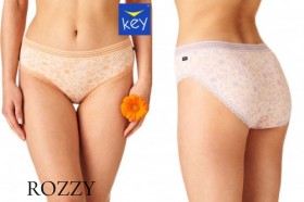 Трусы слипы хлопковые Key LPC 420 A22 оранжевый/сиреневый (уп.2шт.)