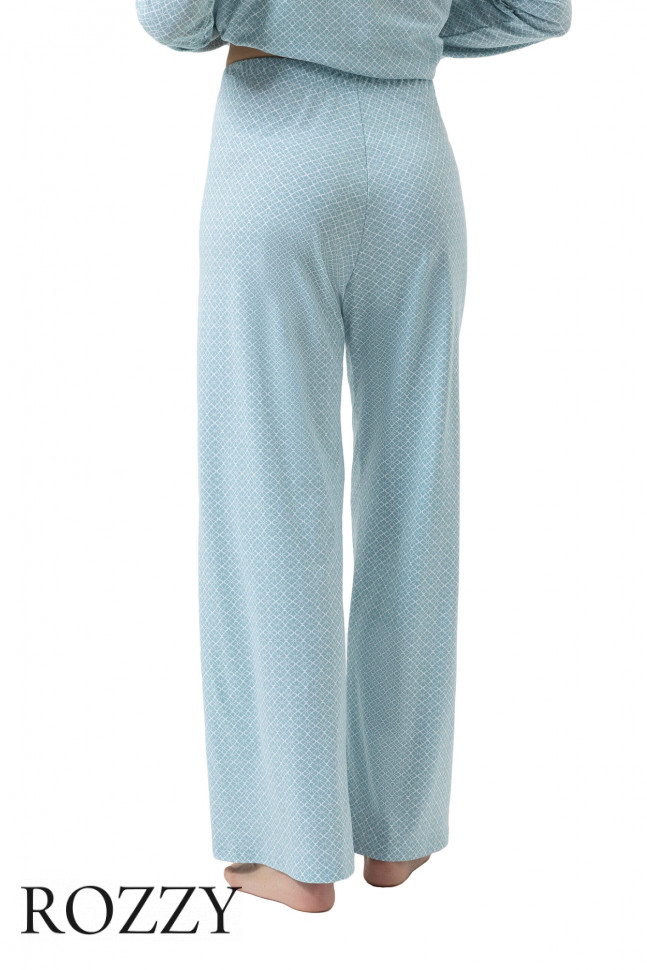 Брюки домашние хлопковые Mey Finest Dreams 1220099 голубой