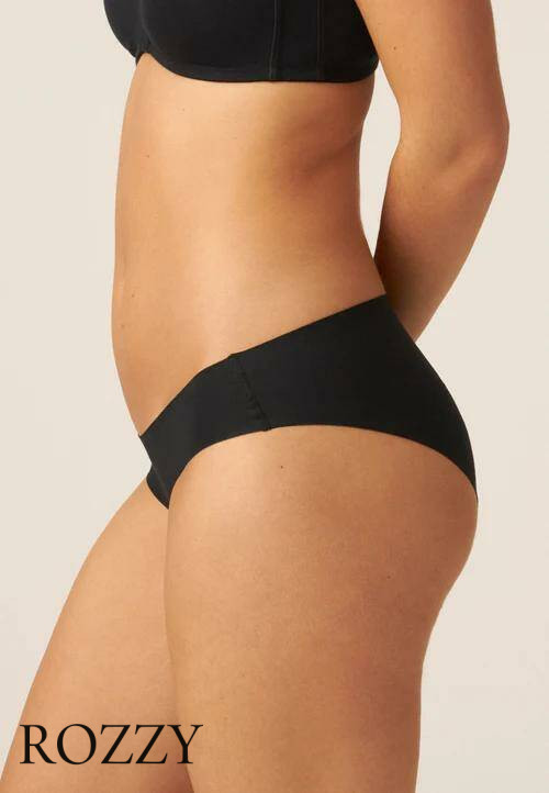 Трусы бикини обрезные Naturana 2172 черный К