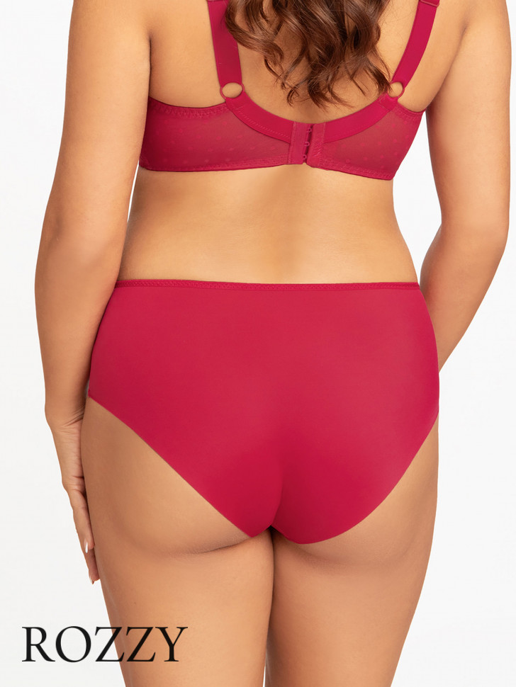 Трусы классика обрезные Corin Twiggy 03723 рубиновый