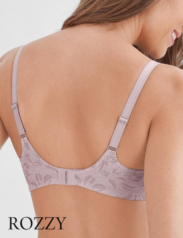 Бюстгальтер спейсер Felina Mesh Illusion 206286 кремовый фиолет Ф