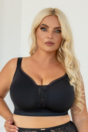 Бюстгальтер без косточек Kris Line Noa Soft Pro Comfort No Wire черный