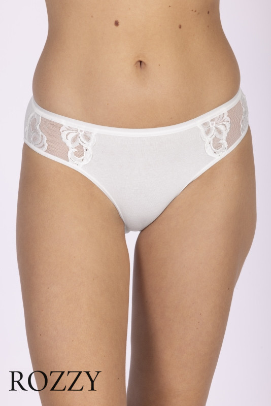 Трусы бикини хлопковые Nina Von C Slipboutique 4050880 белый