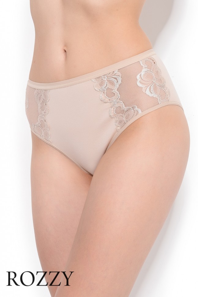 Трусы классика хлопковые Nina von C Slipboutique 4070880 бежевый