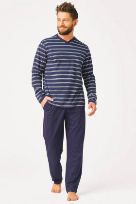 Пижама мужская Key MNS 369 темно-синий