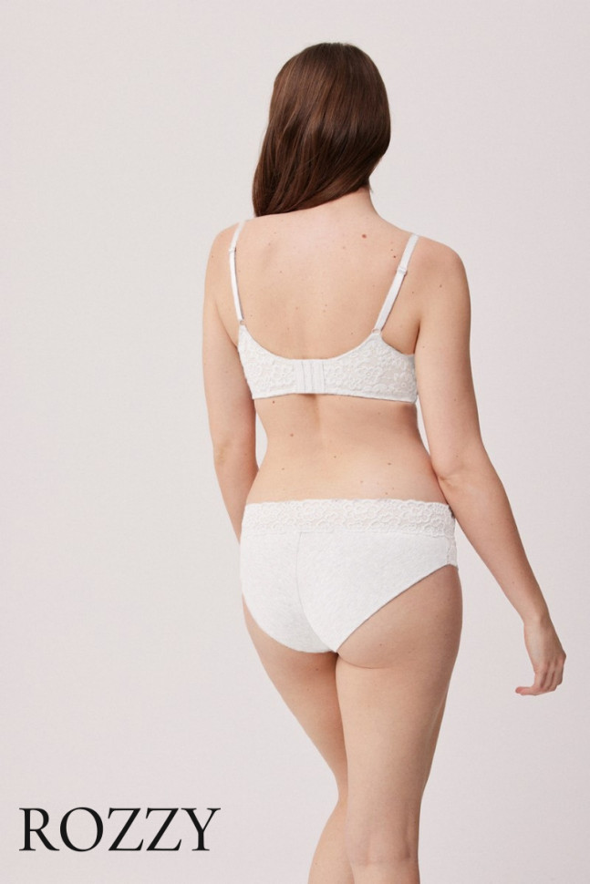 Трусы хипстеры хлопковые Ysabel Mora 10553 белый