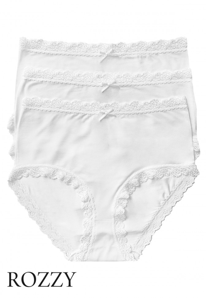 Трусы макси Nina Von C Cosy 1616058499 белый (уп.3шт.)