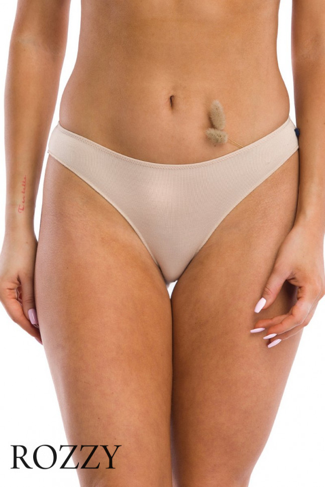 Трусы бикини хлопковые Key LPR 001 бежевый (уп.2шт.)