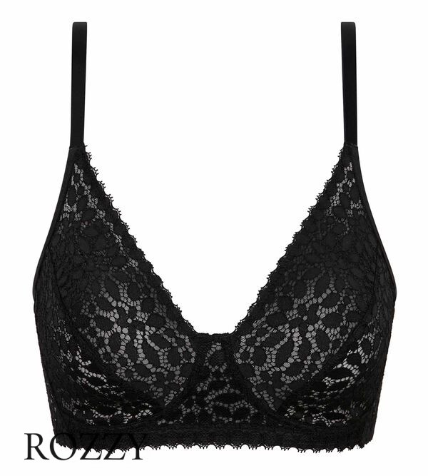 Бюстгальтер без косточек DIM Daily Dentelle 0DFF черный