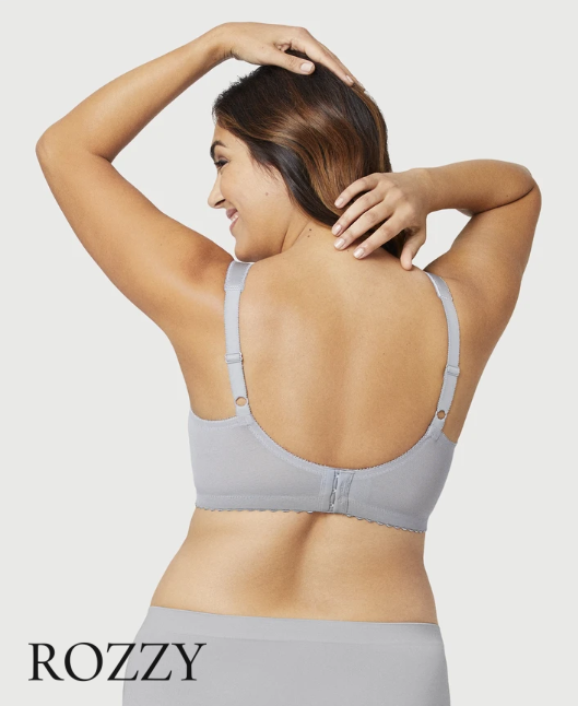 Бюстгальтер без косточек Glamorise GI1000 серый