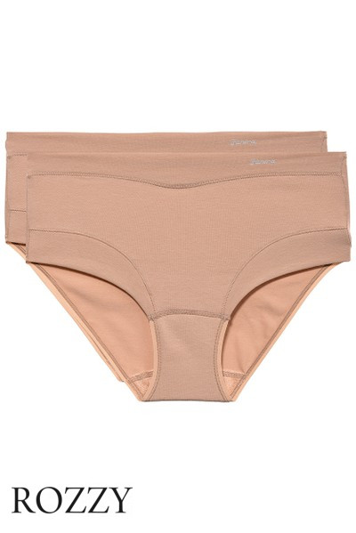 Трусы классика хлопковые Janira Esencial 31637 песочный (уп.2шт.)