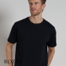 Футболка мужская хлопковая Ceceba 001573/3XL черный (уп.2шт.)