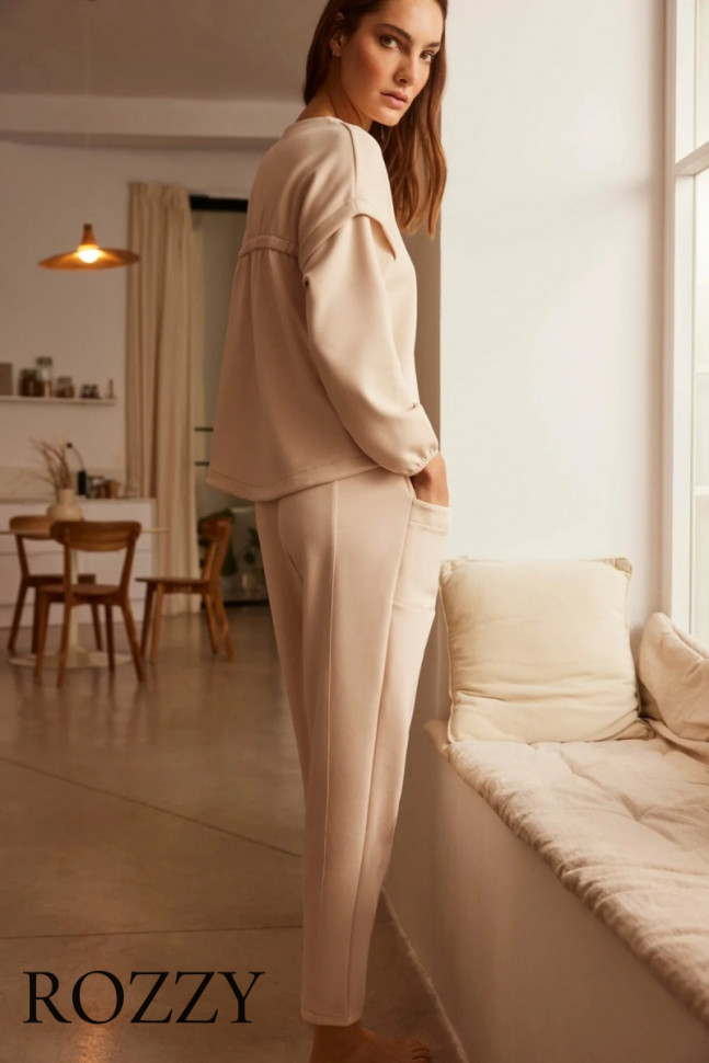 Брюки домашние Ysabel Mora 70614 песочный