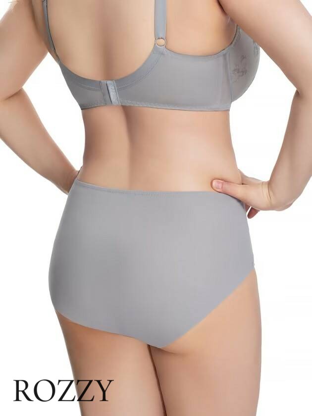 Трусы классика обрезные Corin Angelina 03702 серо-розовый