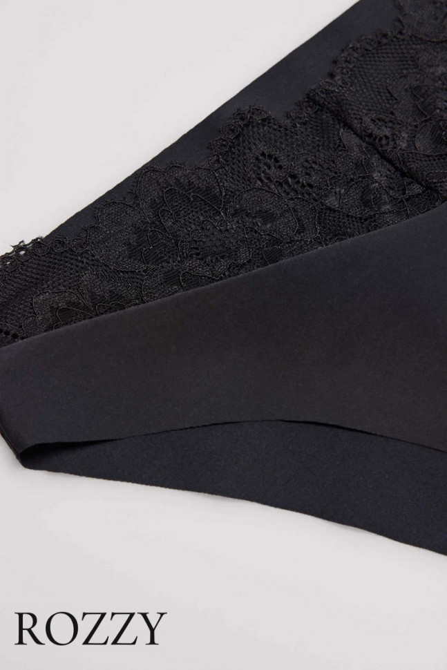 Трусы бикини обрезные Ysabel Mora 19038 черный