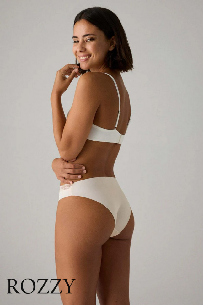 Трусы бикини обрезные Ysabel Mora 19038 слоновая кость